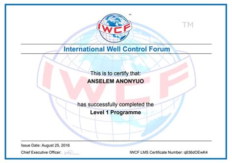 iwc certificate|iwcf certificate verification.